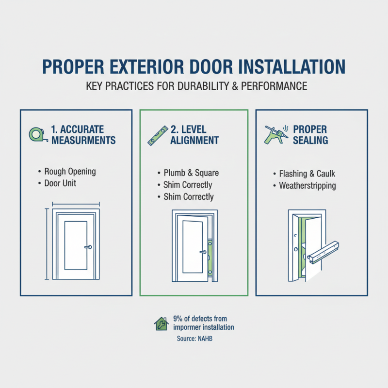 Ultimate Guide to Exterior Door Installation Tips and Best Practices