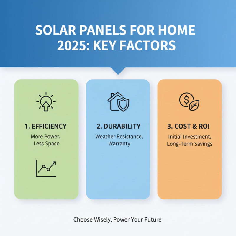 Top Solar Panels for Home in 2025 Choosing the Best Options for Your Needs