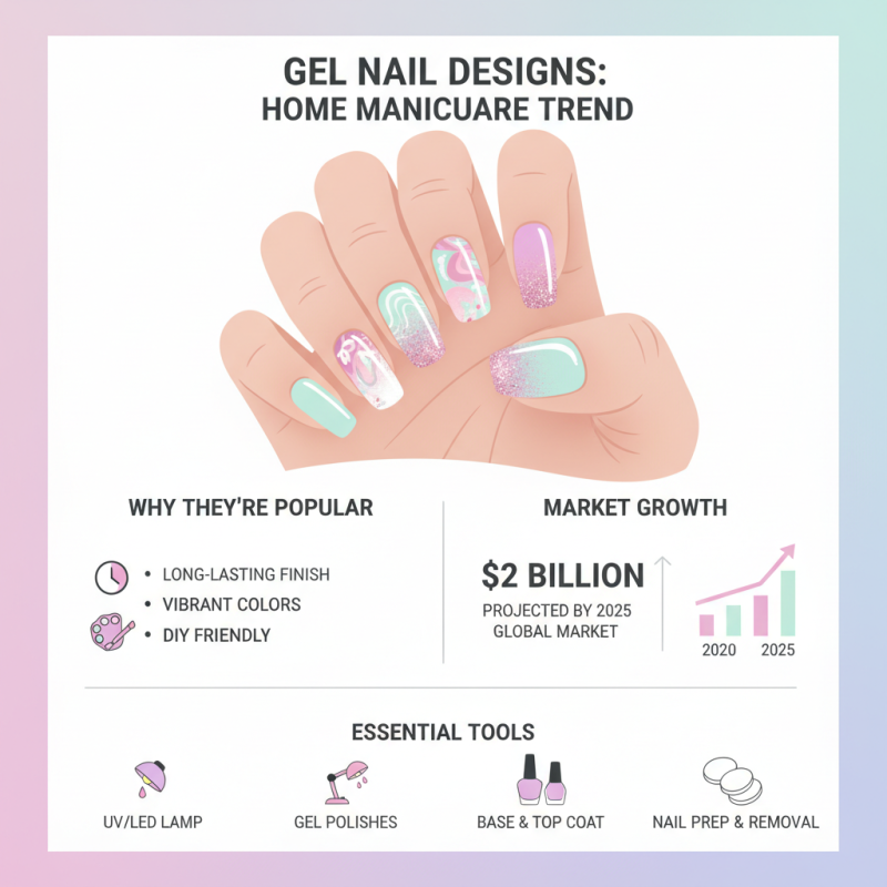 Best Gel Nail Designs and Tips for Perfect Home Manicure