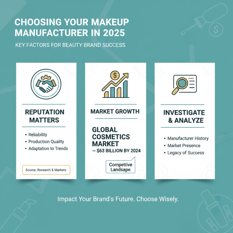 How to Choose the Best Makeup Manufacturers for Your Beauty Brand in 2025