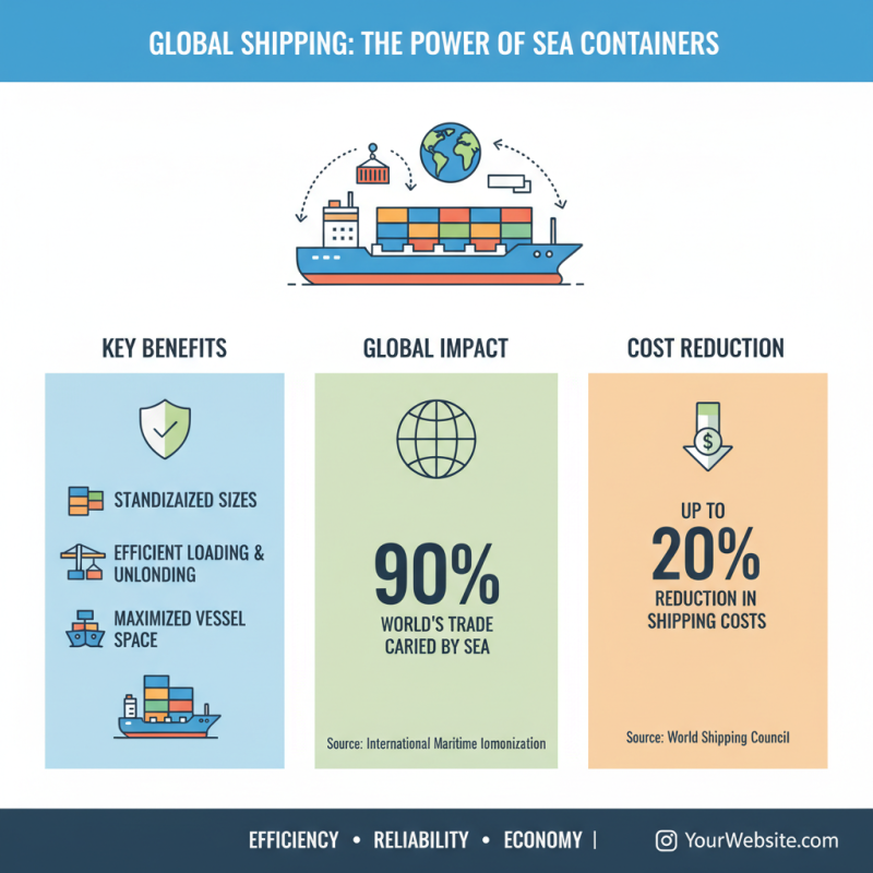 Why Are Sea Containers Becoming Essential for Global Shipping and Storage