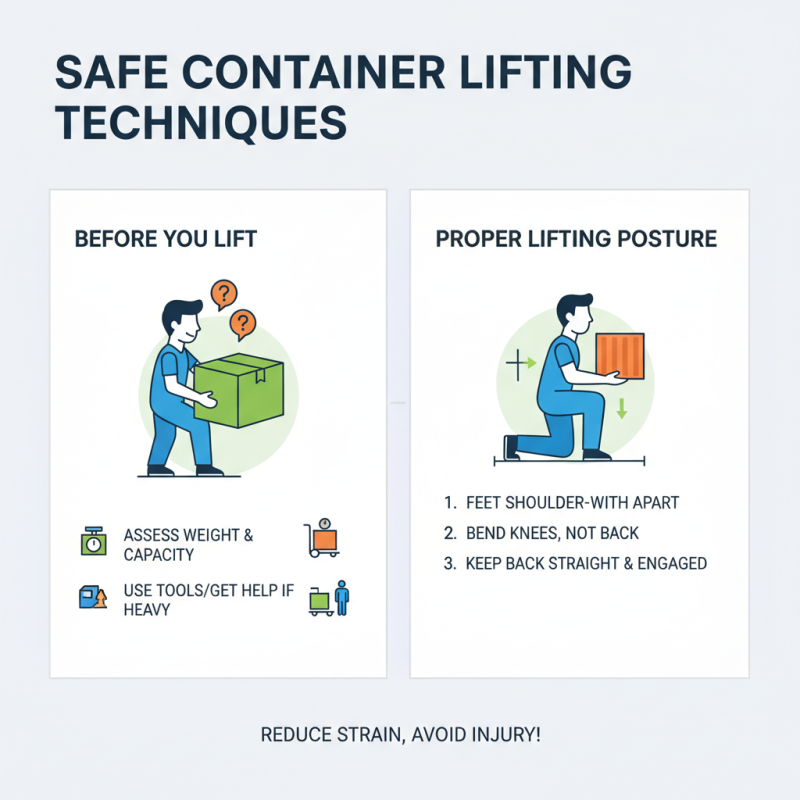 How to Safely Move a Container by Yourself and What You Need to Know