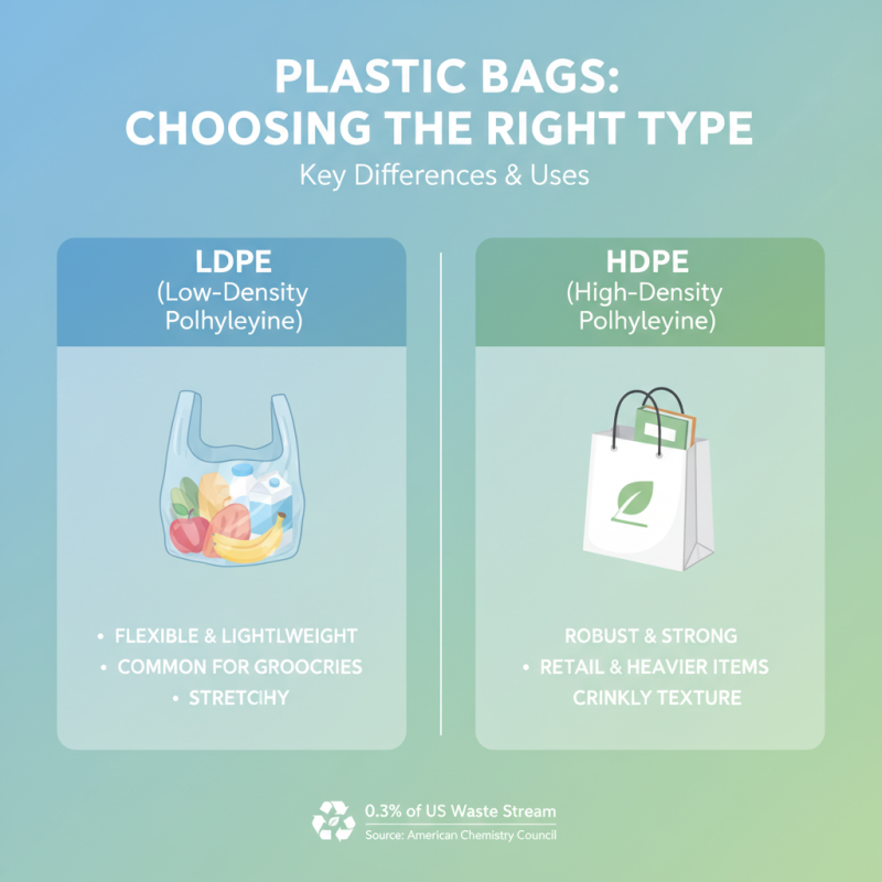 How to Choose the Best Plastic Bag for Your Needs and Reduce Plastic Waste