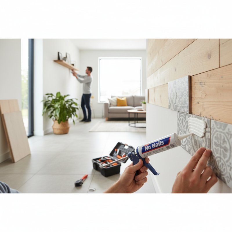 Best No Nails Adhesive for Quick and Easy Home Repairs and Projects