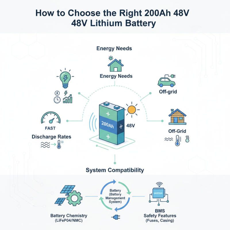 How to Choose the Right 200Ah 48V Lithium Battery for Your Needs
