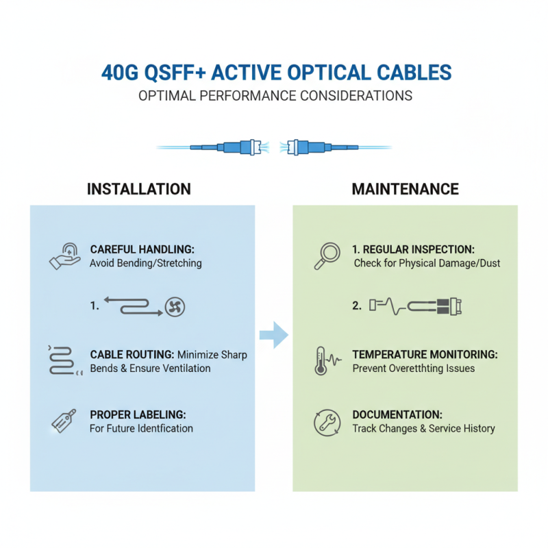 Why Choose 40G QSFP+ Active Optical Cable for High Speed Connectivity Solutions