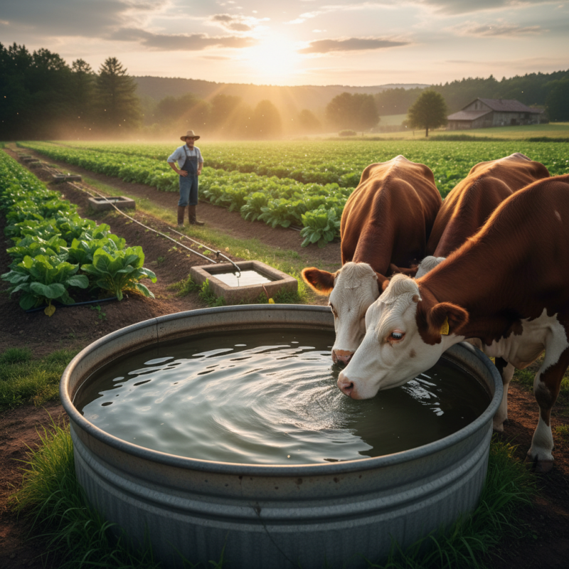 What is a Water Trough and How is it Used in Farming and Gardening