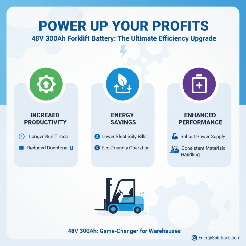 Top 10 Benefits of Using a 48v 300ah Forklift Battery for Your Business