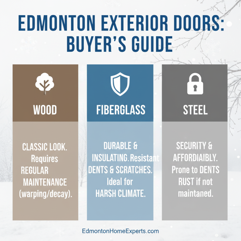 How to Choose the Best Exterior Doors in Edmonton for Your Home