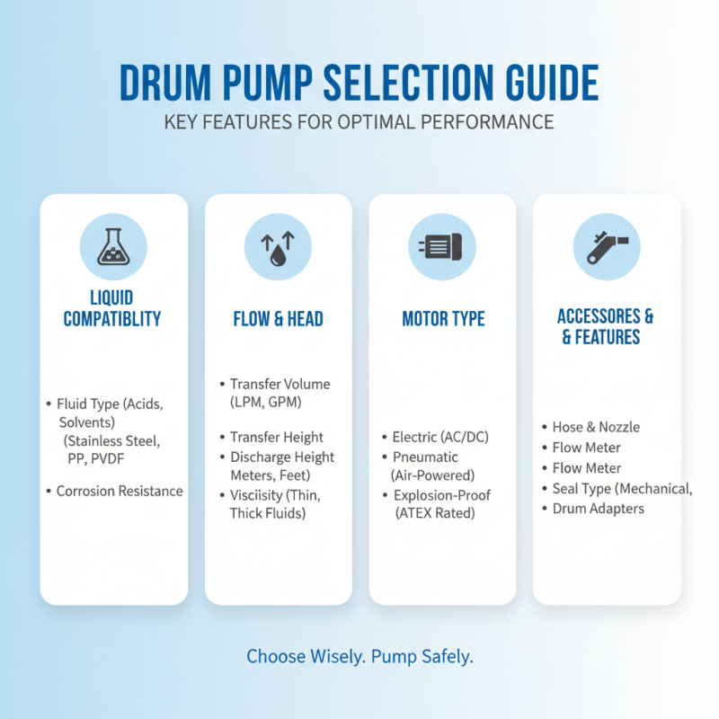 How to Choose the Best Stainless Steel Drum Pump for Your Needs