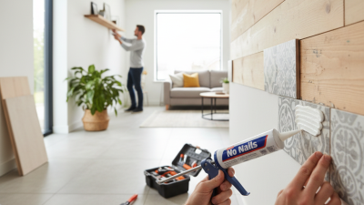 Best No Nails Adhesive for Quick and Easy Home Repairs and Projects