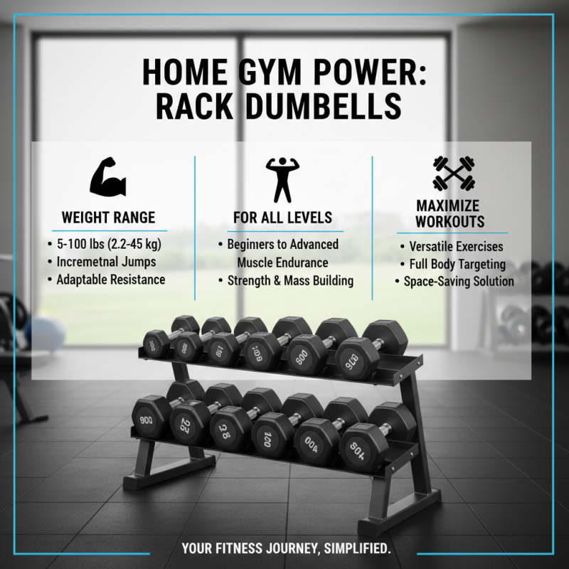 Why Choose Rack Dumbbells for Your Home Gym Setup and Workouts