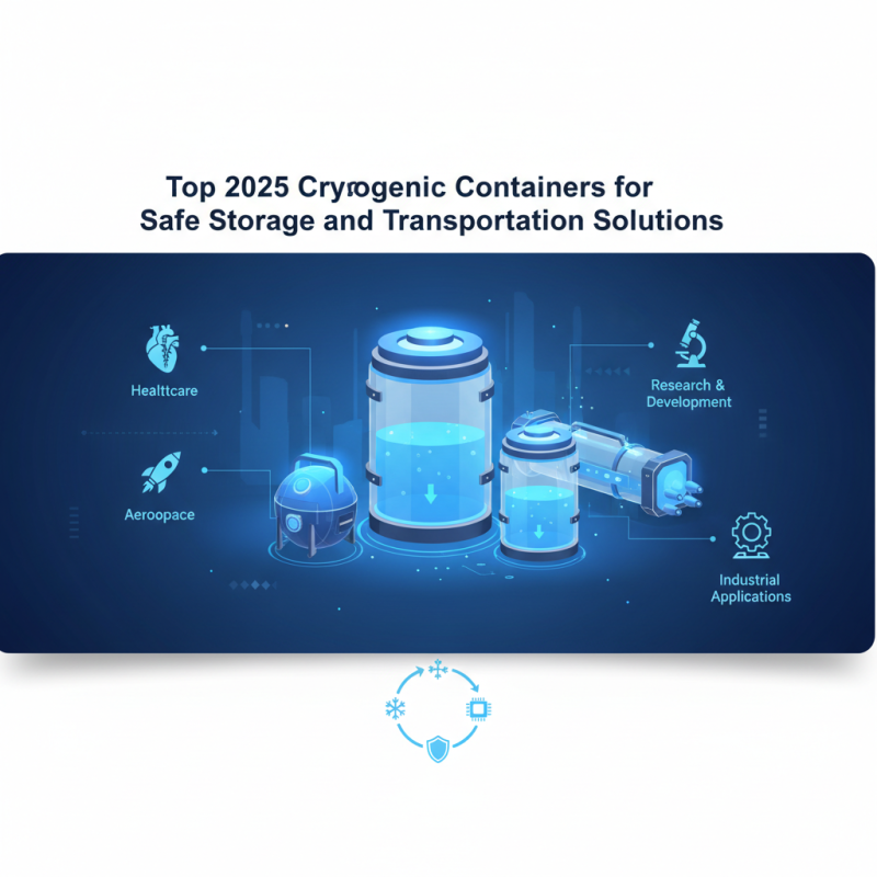 Top 2025 Cryogenic Containers for Safe Storage and Transportation Solutions