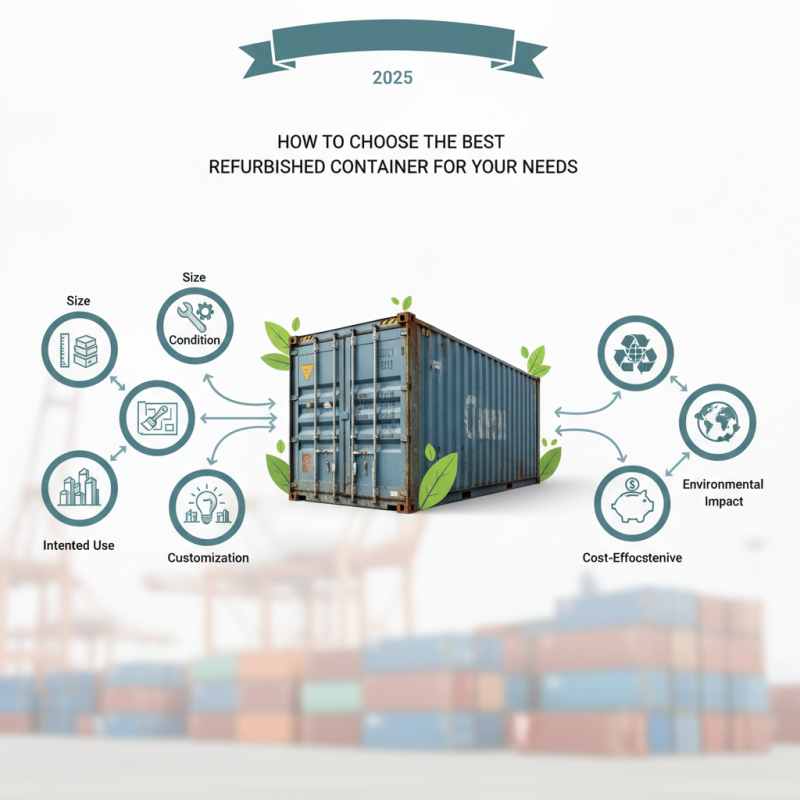 2025 How to Choose the Best Refurbished Container for Your Needs