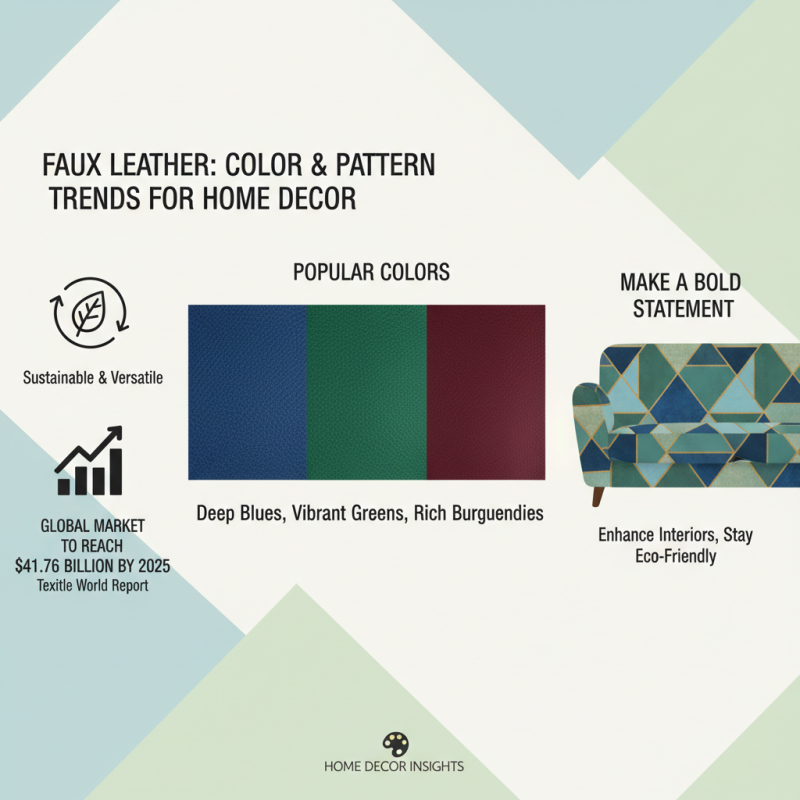 How to Choose Faux Leather Upholstery Fabric for Your Home Decor Projects