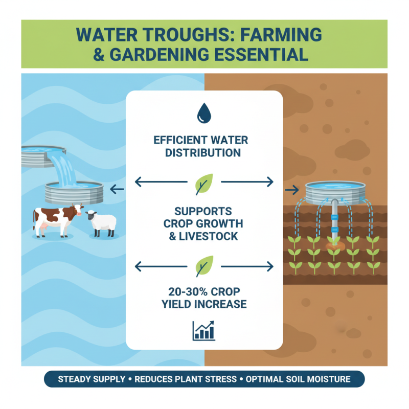 What is a Water Trough and How is it Used in Farming and Gardening