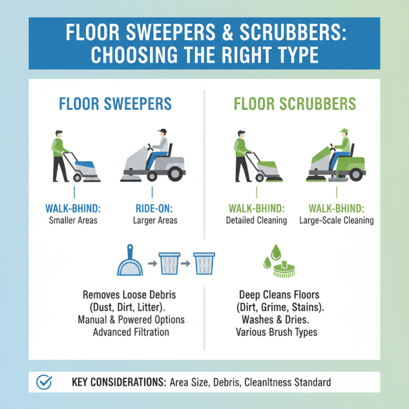 Essential Tips for Choosing the Right Floor Sweeper Scrubber for Your Needs