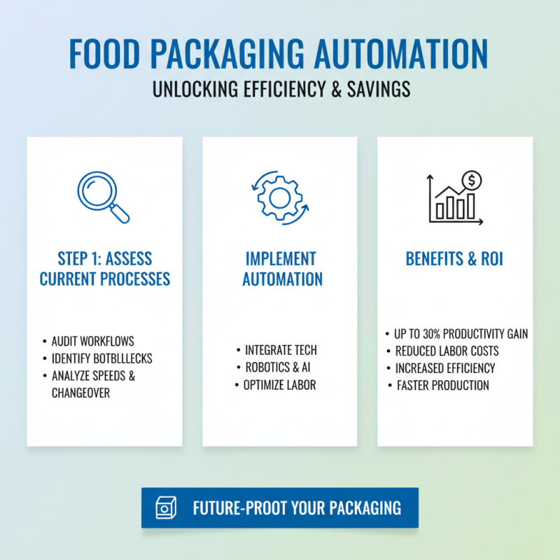How to Implement Food Packaging Automation for Maximum Efficiency and Cost Savings