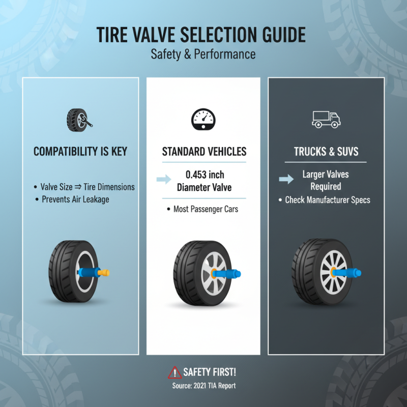 Top 10 Tips for Choosing the Best Tire Air Valve for Your Vehicle