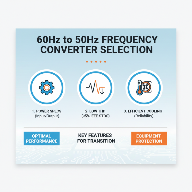 Top 10 60hz to 50hz Frequency Converters for Optimal Performance