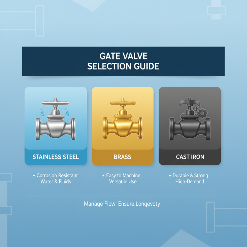 Top 10 Gate Valves Types and Their Best Applications for Your Projects