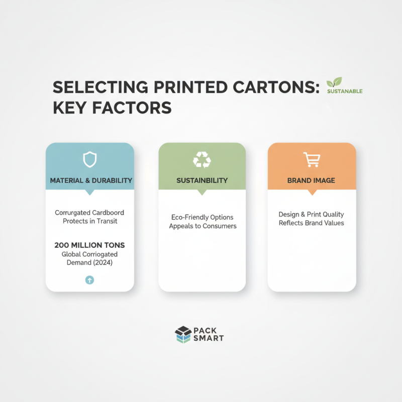 How to Choose the Right Printed Cartons for Your Packaging Needs