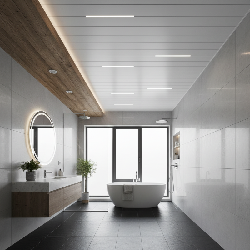 2025 Guide: How to Choose the Best Bathroom Ceiling Cladding Options