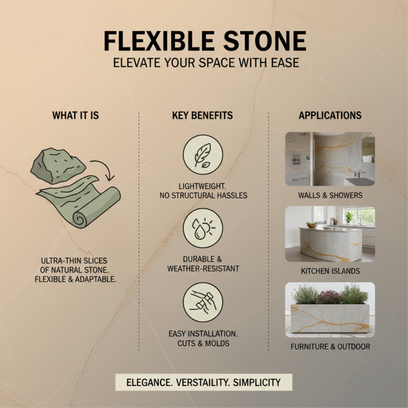 How to Use Flexible Stone for Home Decor and Renovation Projects in 2025