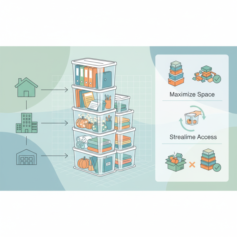 Why Are Stackable Containers Essential for Efficient Storage and Organization