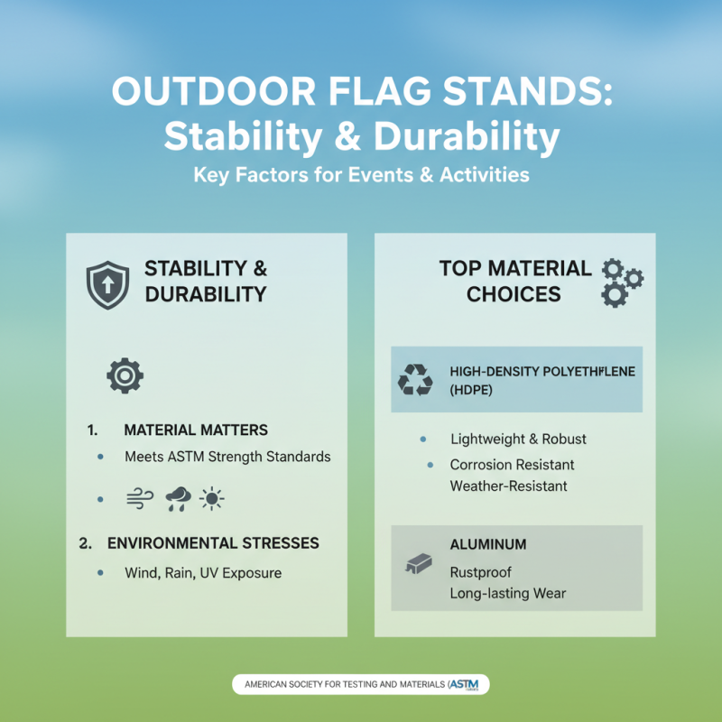 How to Choose the Best Flag Stand for Your Outdoor Events and Activities
