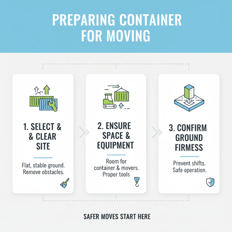 How to Safely Move a Container by Yourself and What You Need to Know