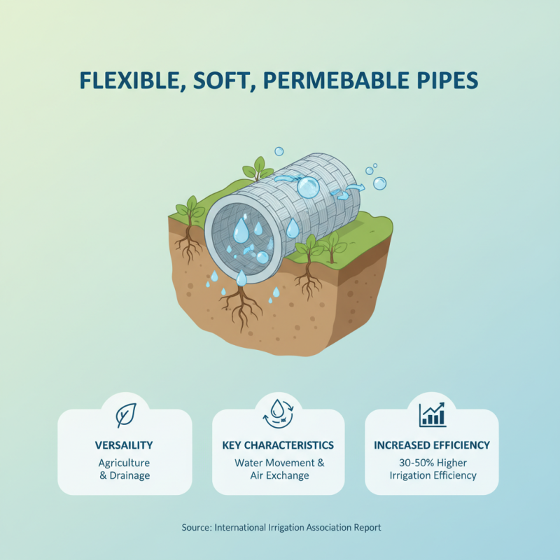 Top 10 Tips for Choosing Flexible Soft Permeable Pipe for Your Project