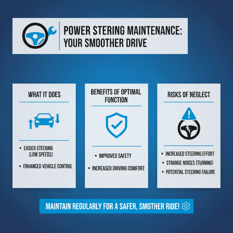 Power Steering Gear Maintenance Tips for Smooth Driving Experience