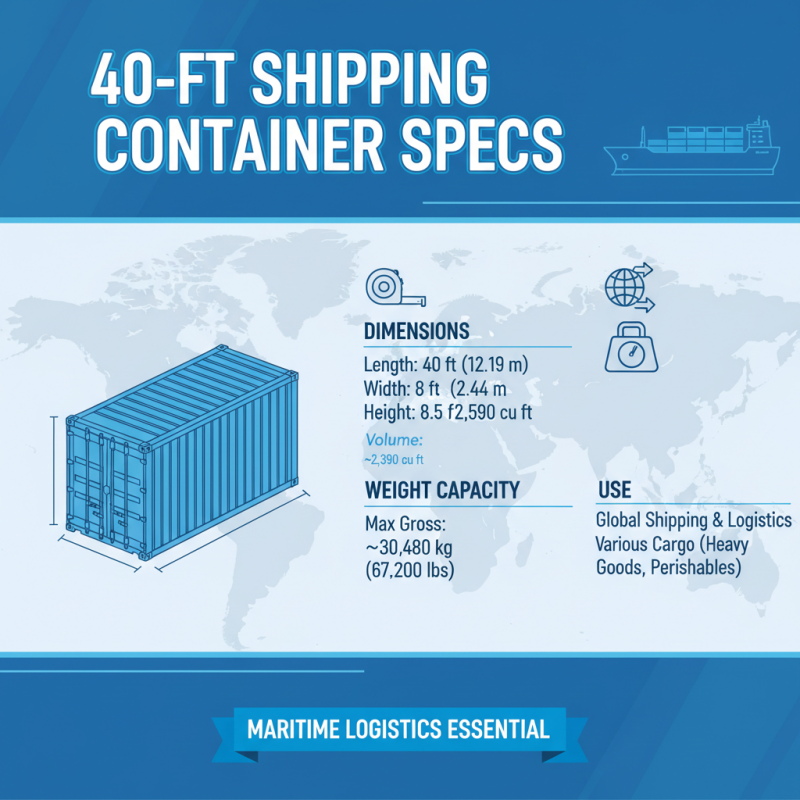 Understanding the Costs and Uses of a 40 ft Container in Shipping