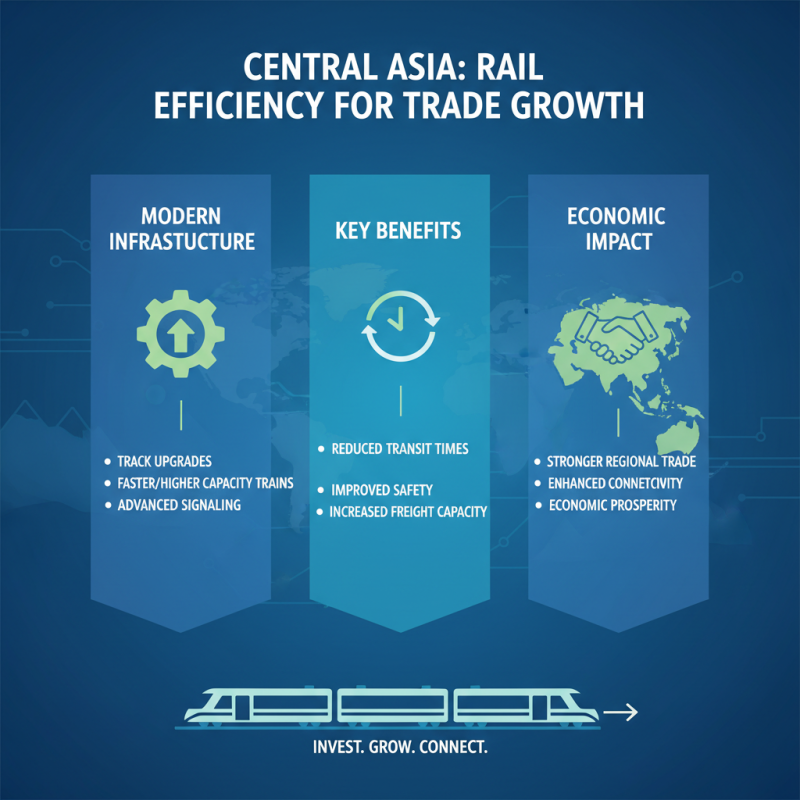 How to Improve Rail Transport Efficiency in Central Asia for Better Trade
