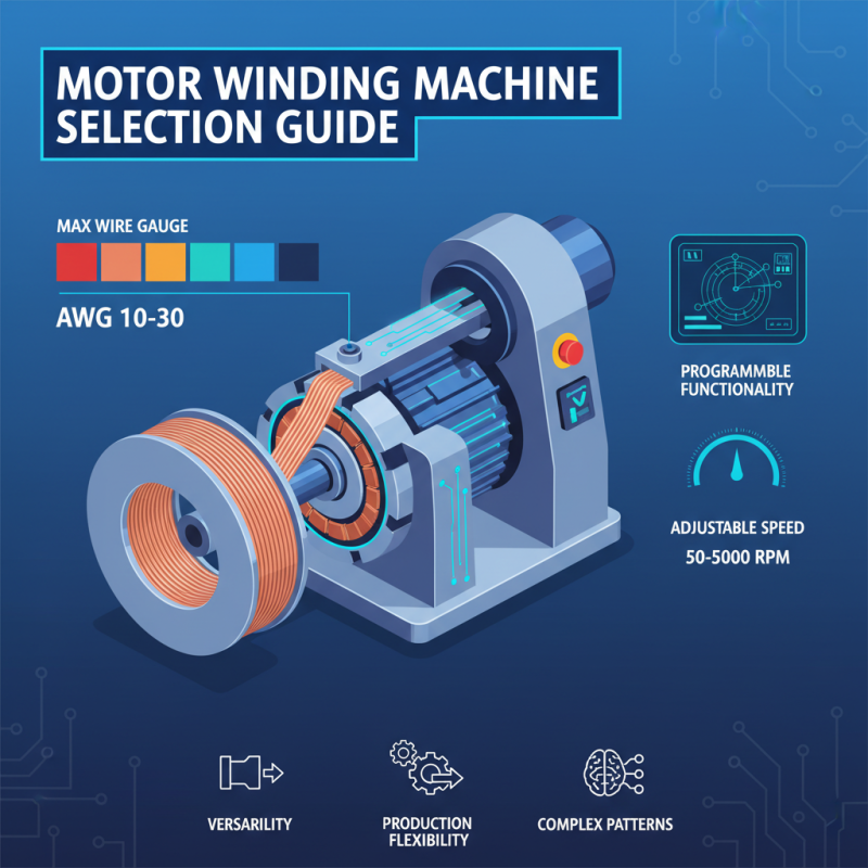 Essential Tips for Choosing the Right Motor Winding Machine for Your Needs