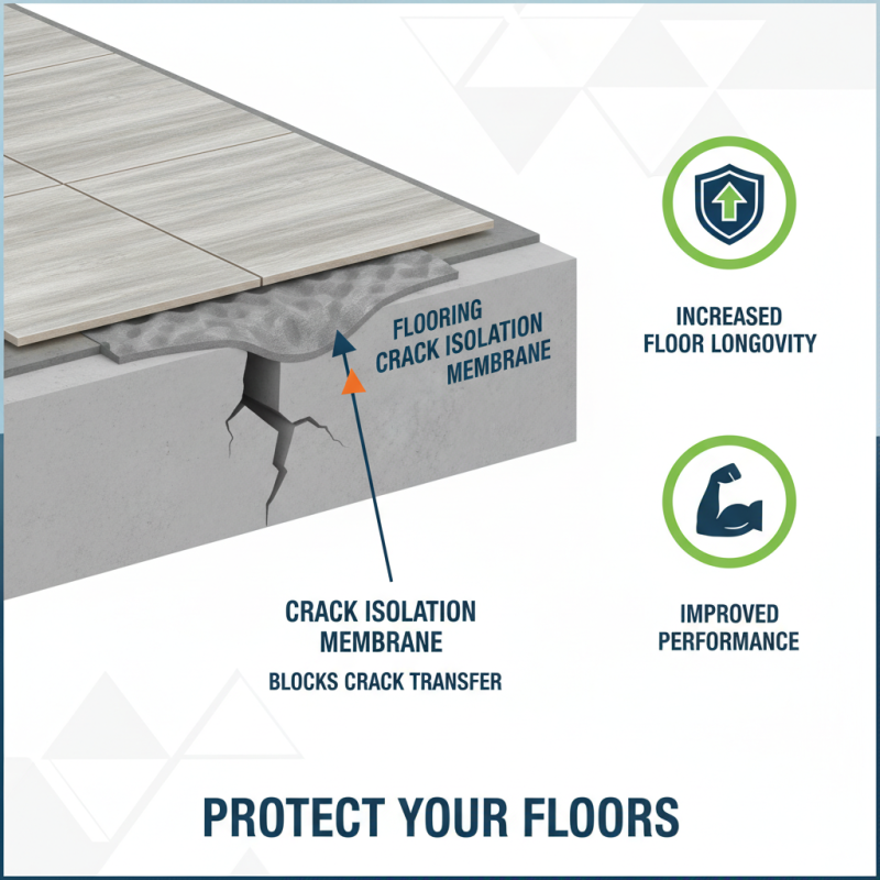 How to Choose the Best Crack Isolation Membrane for Your Flooring Project