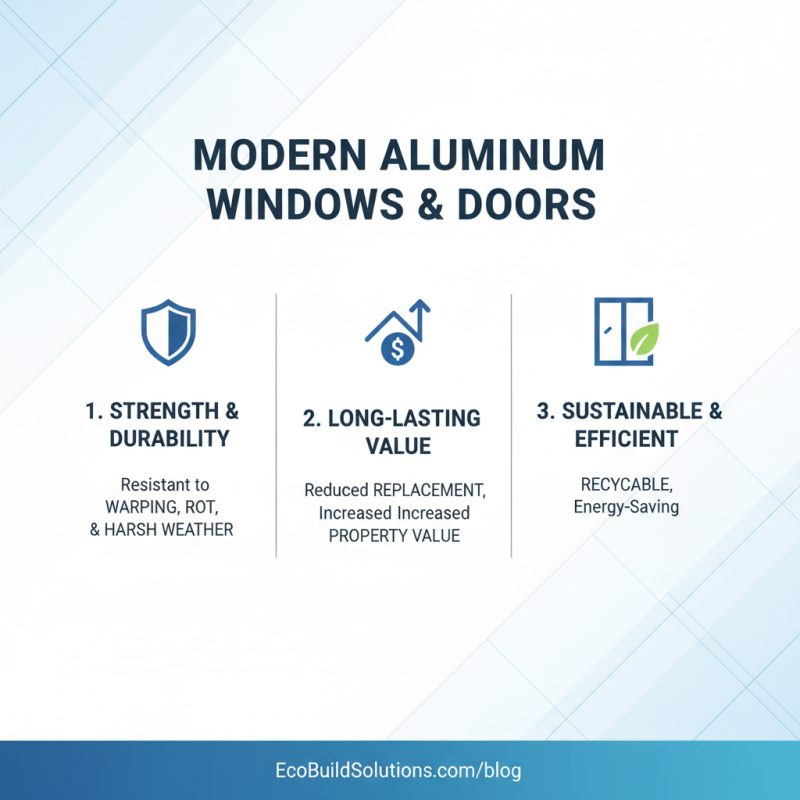 10 Essential Tips for Choosing Aluminium Windows and Doors for Your Home