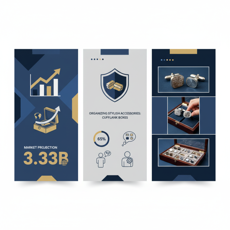 Best Cufflink Boxes for Organizing Your Stylish Accessories