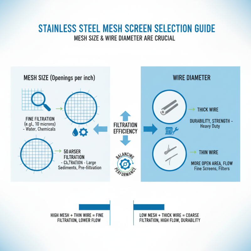 Top 10 Tips for Choosing the Right Stainless Steel Mesh Screen for Your Needs