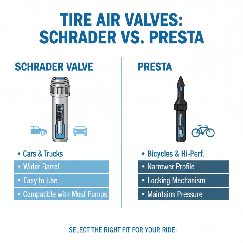 Top 10 Tips for Choosing the Best Tire Air Valve for Your Vehicle