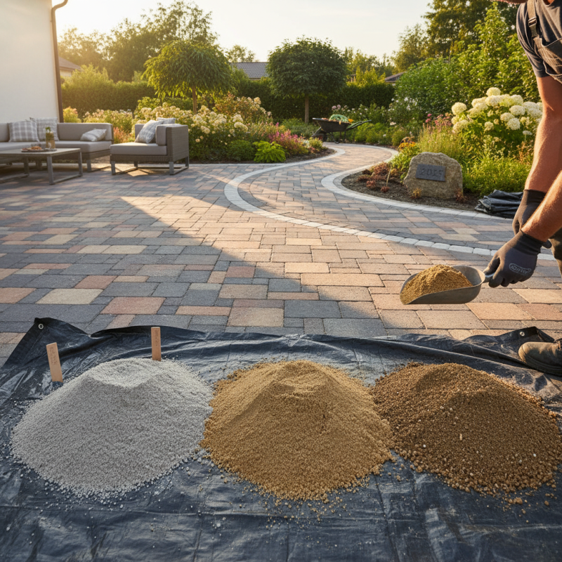 How to Choose the Best Paver Sand for Your Landscaping Projects in 2025