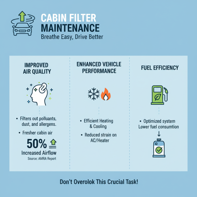 Essential Cabin Filter Tips for Cleaner Air and Better Car Performance