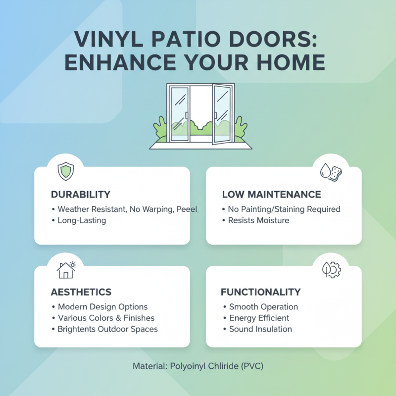What Are Vinyl Patio Doors? Benefits, Features, and Buying Guide
