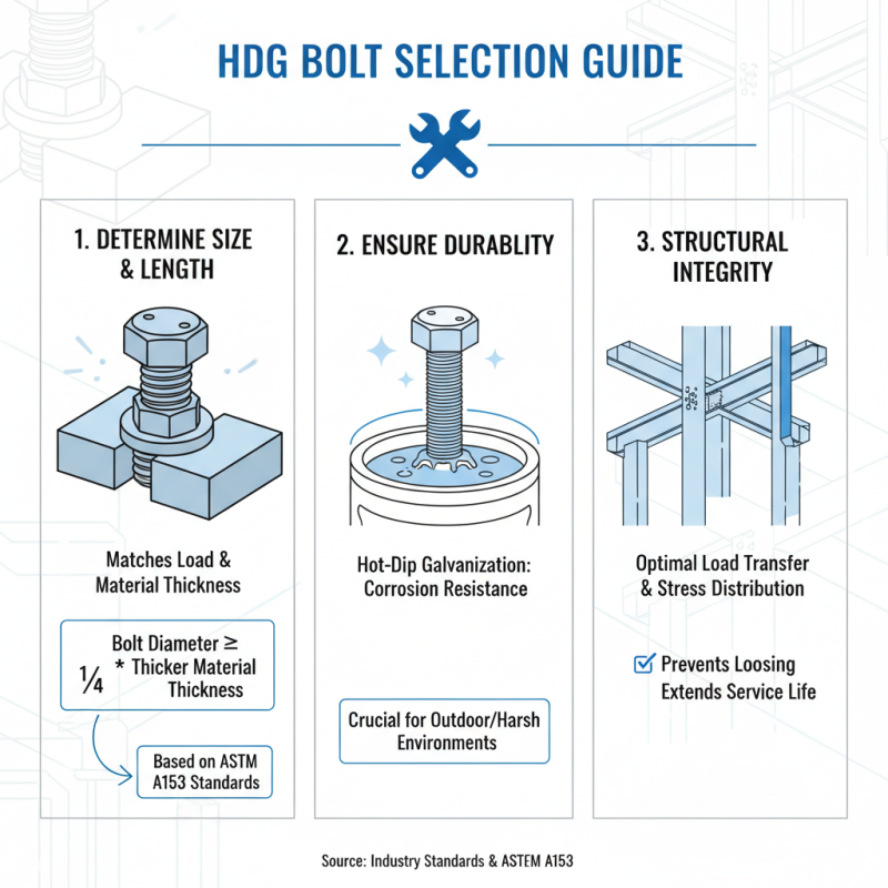 Top 10 Tips for Choosing Hot Dip Galvanised Bolts for Your Projects