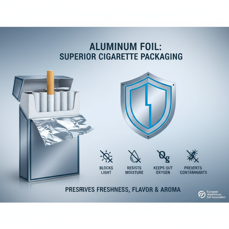 Why is Aluminium Foil the Best Choice for Cigarette Packaging Solutions