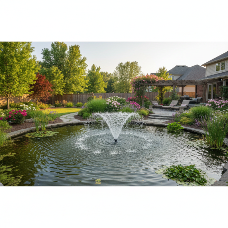 Discover the Best 1 Hp Floating Pond Fountain for Your Backyard Oasis