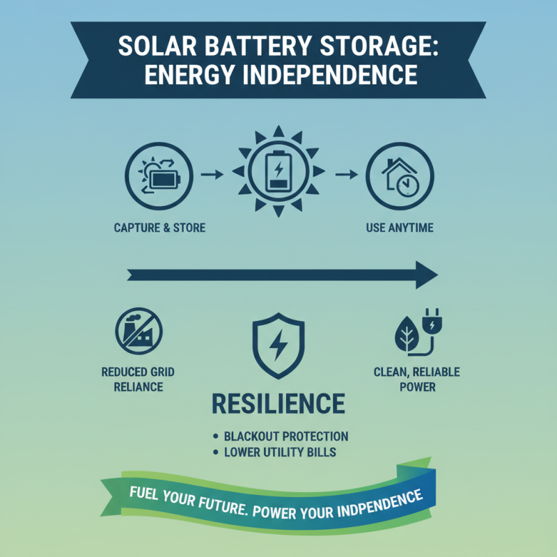 2025 Top Solar Battery Storage Strategies For Energy Independence