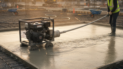 Why You Should Choose a Diesel Concrete Vibrator for Your Construction Needs