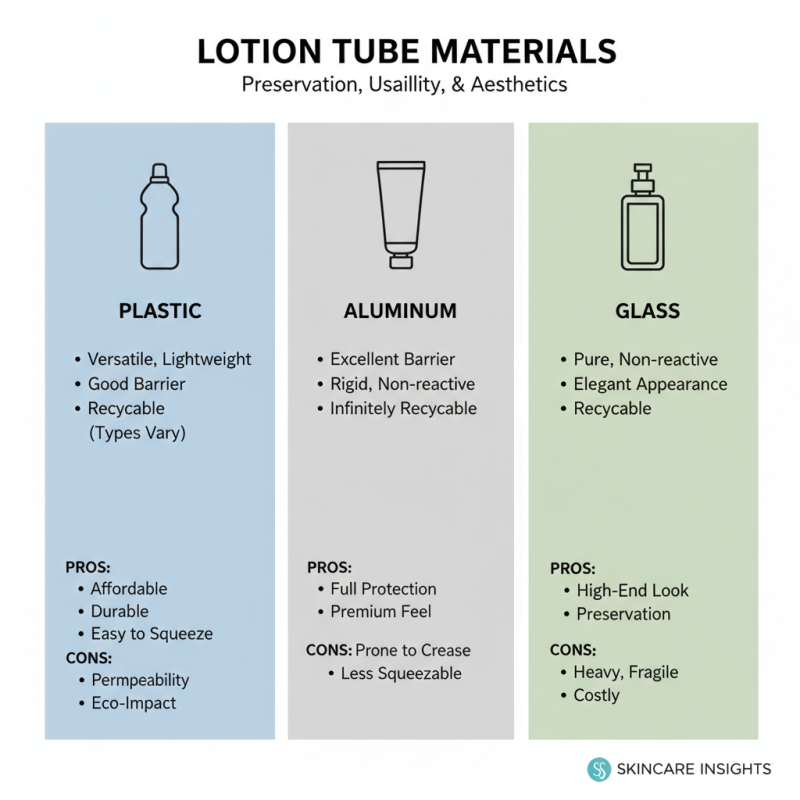 How to Choose the Right Lotion Tubes for Your Skincare Products